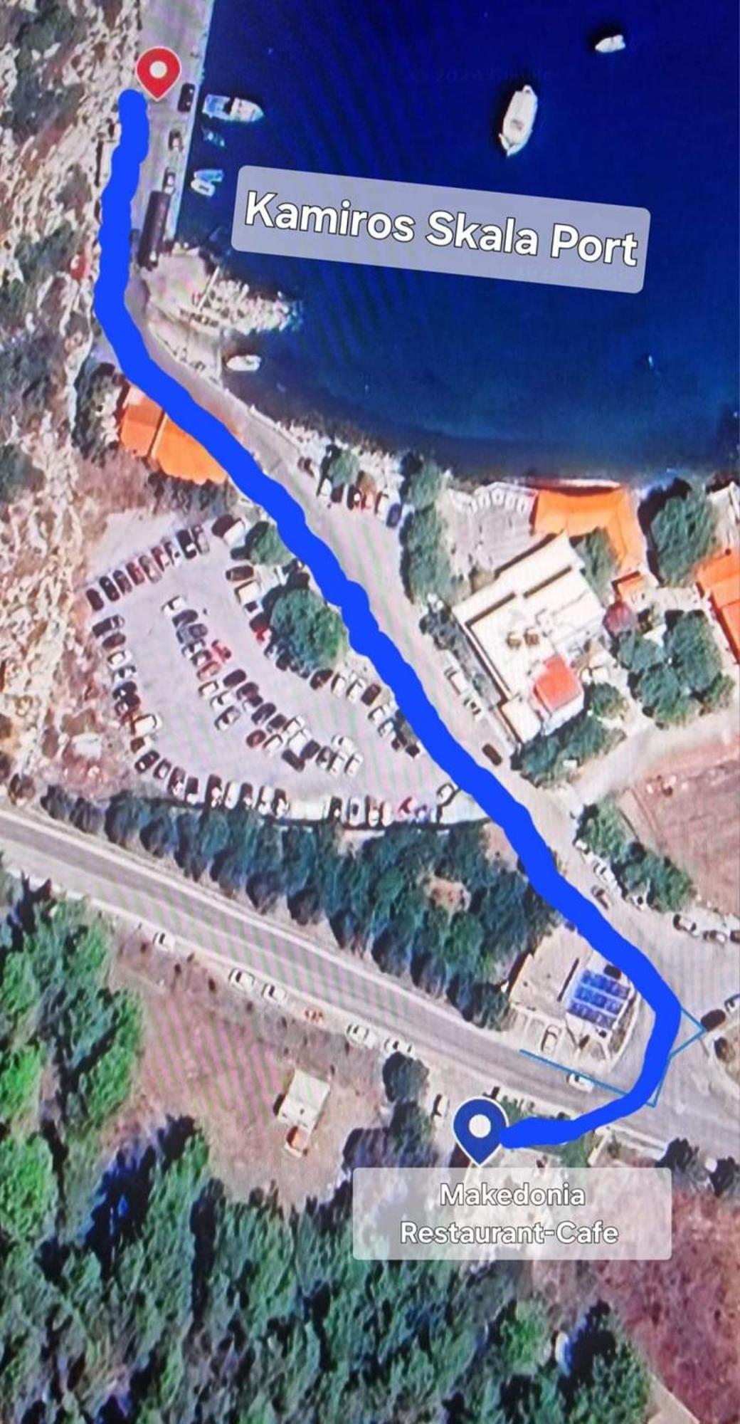 Makedonia Studios At Harbour Of Kamiros Skala Dış mekan fotoğraf